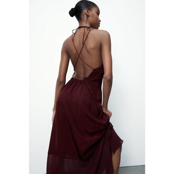 ZARA STRAPPY LIMITED EDITION DRESS NEW - Picture 9 of 10